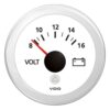 Veratron VDO VL AFTERMARKET VOLTMETER - V - SINGL veratron vdo vl aftermarket voltmeter v singl 26487