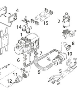 Webasto LU THERMO PRO 50E D 24V MARINE webasto lu thermo pro 50e d 24v marine 67576