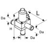 Webasto Magnetventil 12V, 18mm, 3/2 Wege, Kunstst webasto magnetventil 12v 18mm 3 2 wege kunstst 66946