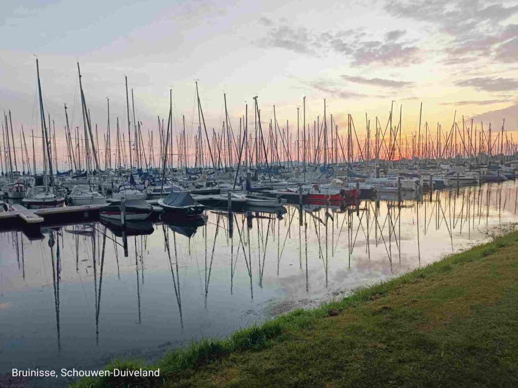 Jachthafen Bruinisse Jachtafen Bruinisse am Abend