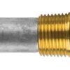 Stiftanode Zn/Ms 12,7x25mm 3/8"NPT matece1g