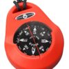 MIZAR Handkompass in rot ri42002