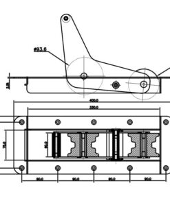Ankerrolle rostfreier Stahl klappbar zum Einbau für Anker bis 15kg 1011061 ankerrolle rostfreier stahl klappbar zum einbau fur anker bis 15kg 2
