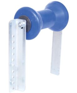 Kielrolle blau mit Halterung