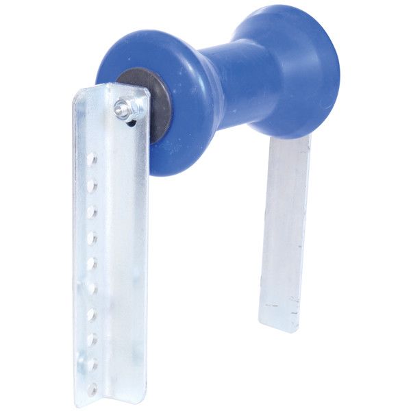 Kielrolle blau mit Halterung Kielrolle blau mit Halterung