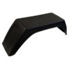 Trailerschutzblech Kunststoff schwarz für Reifen D=8'' 1024576 trailerschutzblech kunststoff schwarz fur reifen d 8 1
