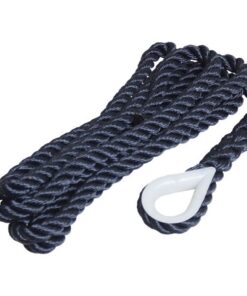 Robline Festmacher 3-fach geschlagen Navy mit Kausch