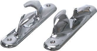 Lippklampen-Set aus verchromtem  Messing