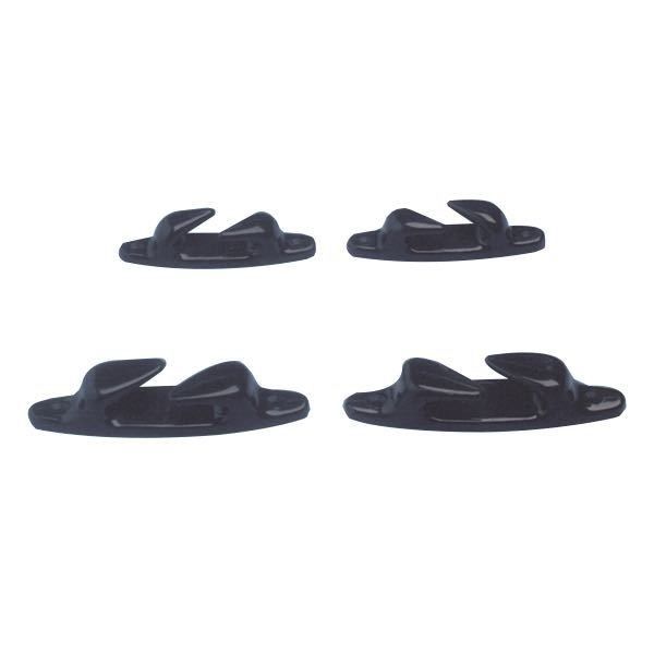Lippklampen-Set aus schwarzem Nylon Lippklampen-Set aus schwarzem Nylon