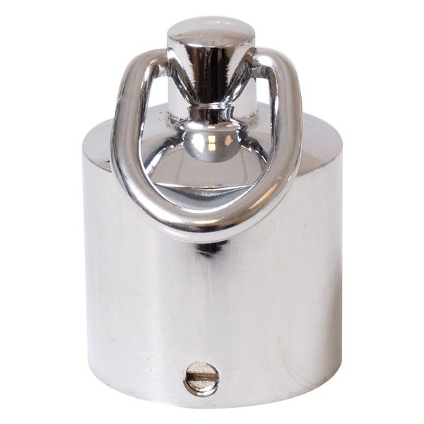Endbeschlag für Tauwerkgeländer Messing verchromt für Tauwerk D=36mm Endbeschlag für Tauwerkgeländer Messing verchromt für Tauwerk D=36mm
