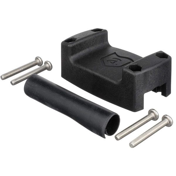 Attwood Angelrutenhalter zur Relingsmontage, schwarz