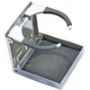 Getränkehalter, rostfreier Stahl, zusammenklappbar, 10x2x10cm, 1041001 getrankehalter rostfreier stahl zusammenklappbar 10x2x10cm 1