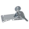 Überfall rostfreier Stahl mit Schloss L=74mm B=30mm 1041620 uberfall rostfreier stahl mit schloss l 74mm b 30mm 1