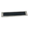Trittschutz rostfreier Stahl mit Gummibelag L=212,7mm B=57,2mm 1042090 trittschutz rostfreier stahl mit gummibelag l 212 7mm b 57 2mm 1
