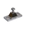 Decksbeschlag für Rohrhalterung, rostfreier Stahl, L=50mm B=21mm, Bohrloch D=6mm 1042107 decksbeschlag fur rohrhalterung rostfreier stahl l 50mm b 21mm bohrloch d 6mm 1
