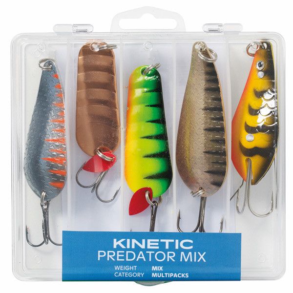 Kinetic Raubfischmix 5 Stück Kinetic Raubfischmix 5 Stück