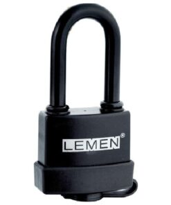 Vorhängeschloss LEMEN wasserdicht beschichtet B=54mm Bügel H=55mm
