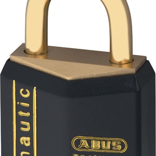 Vorhangschloss Abus Messing Kunststoff beschichtet 40mm 2 Stück gleichschliessend