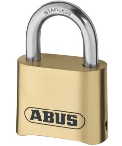 Vorhangzahlenschlos Abus Messing 50mm