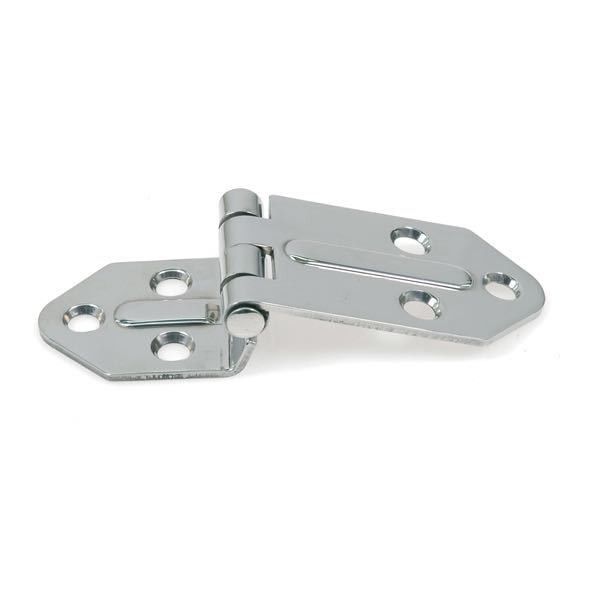 1852 Scharnier gegossener rostfreier Stahl L=116mm B=40mm 1852 Scharnier gegossener rostfreier Stahl L=116mm B=40mm
