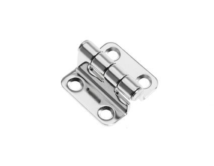 Roca Scharnier rostfreier Stahl doppelt abgewinkelt 13+13x37x20mm Roca Scharnier rostfreier Stahl doppelt abgewinkelt 13+13x37x20mm
