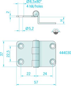 Roca Scharnier abgewinkelt rostfreier Stahl 28,5+28,5x37mm 1052862 roca scharnier abgewinkelt rostfreier stahl 28 5 28 5x37mm 2