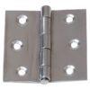Scharnier Edelstahl rostfrei B=50mm L=50mm D=2mm 1053031 scharnier verchromt b 50mm l 50mm d 2mm 101903