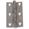Scharnier Edelstahl rostfrei B=35mm L=63,5mm D=2mmB=42mm L=76mm D=2mm 1053050 scharnier verchromt b 42mm l 76mm d 2mm 101903