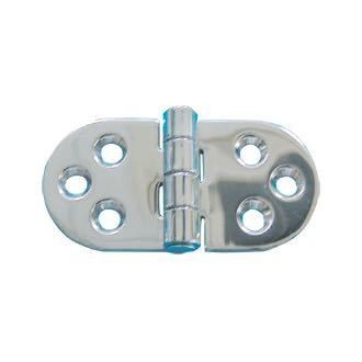 Scharnier rostfreier Stahl L=78mm B=40mm Scharnier rostfreier Stahl L=78mm B=40mm