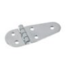 1852 Scharnier rostfreier Stahl L=104mm B=39mm 1053460 1852 scharnier rostfreier stahl l 104mm b 39mm 1
