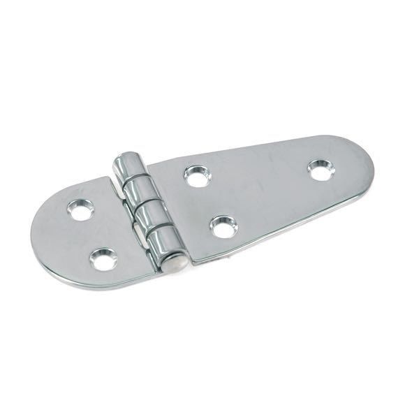 1852 Scharnier rostfreier Stahl L=104mm B=39mm 1852 Scharnier rostfreier Stahl L=104mm B=39mm