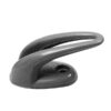 Kleiderhaken Kunststoff schwarz H=50mm B=25mm 1053712 kleiderhaken kunststoff schwarz h 50mm b 25mm 101903