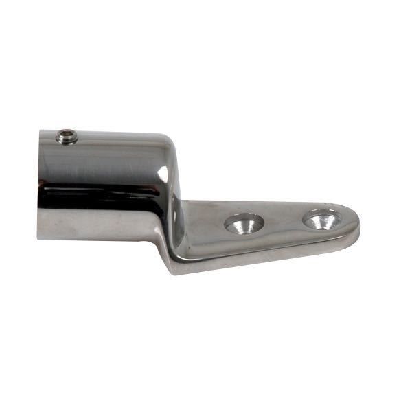 Endbeschlag Relingsrohr rostfreier Stahl D=25mm 5° Endbeschlag Relingsrohr rostfreier Stahl D=25mm 5°