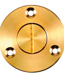 Lenzstopfen Messing AD=45mm ID=23mm Loch D=29mm