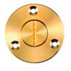 Lenzstopfen Messing AD=55mm ID=19mm Loch D=29mm 1060805 lenzstopfen messing ad 55mm id 19mm loch d 29mm 101903