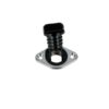 Lenzdurchlass rostfreier Stahl oval L=50mm B=34mm ID=24mm mit Kunststoff Lenzstopfen 1060840 lenzdurchlass rostfreier stahl oval l 50mm b 34mm id 24mm mit kunststoff lenzstopfen 101903