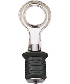 Lenzstopfen rostfreier Stahl für Lenzdurchlass ID=25mm mit Schnellverschluss