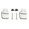 Jabsco Befestigungssatz für Toilettendeckel für Standard-Toiletten 1072011 1 jabsco befestigungssatz fr toilettendeckel fr standard toiletten 1