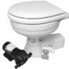 Jabsco elektrische Toilette 'Quiet Flush' Compact für Salzwasser 24V 1072041 jabsco elektrische toilette quiet flush compact fr salzwasser 24v 1