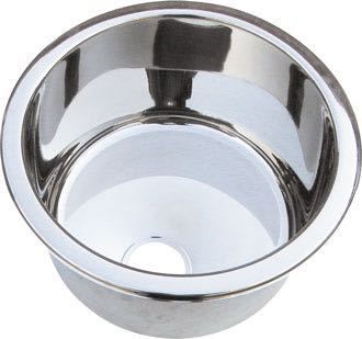 Waschbecken rostfreier Stahl rund D=30cm Waschbecken rostfreier Stahl rund D=30cm