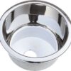 Waschbecken rostfreier Stahl rund D=36cm 1090130 waschbecken rostfreier stahl rund d 36cm 1