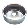 Waschbecken rostfreier Stahl rund D=30cm 1090300 waschbecken rostfreier stahl rund d 30cm 101903