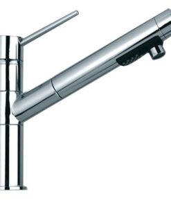 Wasserhahn mit Mischbatterie und ausziehbarem Schlauch