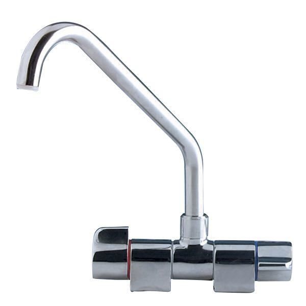 Wasserhahn mit Mischbatterie Messing verchromt Typ MR4100 Wasserhahn mit Mischbatterie Messing verchromt Typ MR4100