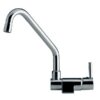 Wasserhahn mit Mischbatterie Messing verchromt Typ MR1101l mit klappbarem Wasserauslauf 1091160 wasserhahn mit mischbatterie messing verchromt typ mr1101l mit klappbarem wasserauslauf 1