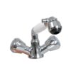 Wasserhahn warm/kalt mit Brauseschlauch L=1,5m und Brause mit Auf/Zu Anschluss 3/8'' 1091220 wasserhahn warm kalt mit brauseschlauch l 1 5m und brause mit auf zu anschluss 3 8 1