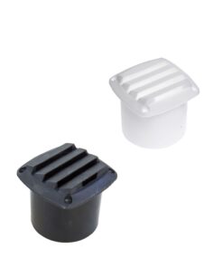 Roca Lüftungsgitter Kunststoff B=85mm L=85mm mit Schlauchanschluss D=75mm