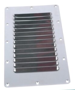 Lüfterblech rostfreier Stahl 228x127mm