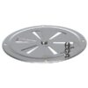 Lüfterblech verschliessbar rostfreier Stahl D=125mm 1100610 lufterblech verschliessbar rostfreier stahl d 125mm 1