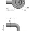 Roca Tankentlüfterfür Schlauch ID=16mm 90° 1100981 roca tankentlufterfur schlauch id 16mm 90 edelstahl 3